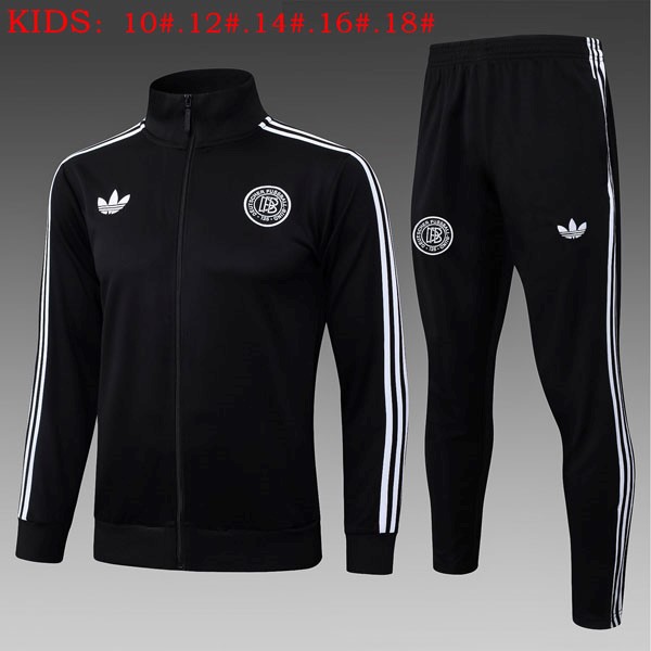Ninos Chandal Alemania 2025/26 Negro 5